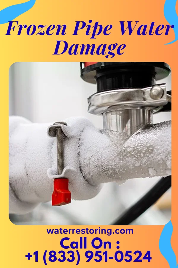 Frozen Pipe Water Damage in Lake Barcroft, VA